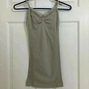 Poof! Nude Fitted Camisole Tank Top Size Small